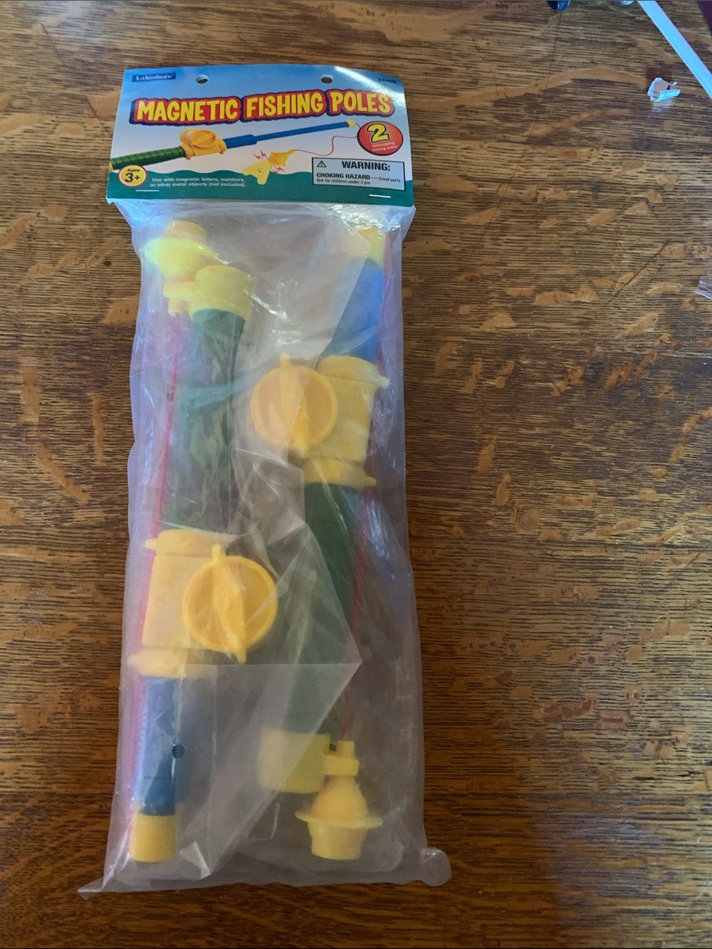 Magnetic Fishing Pole Set for Kids - Yellow & Multicolor by Lakshore